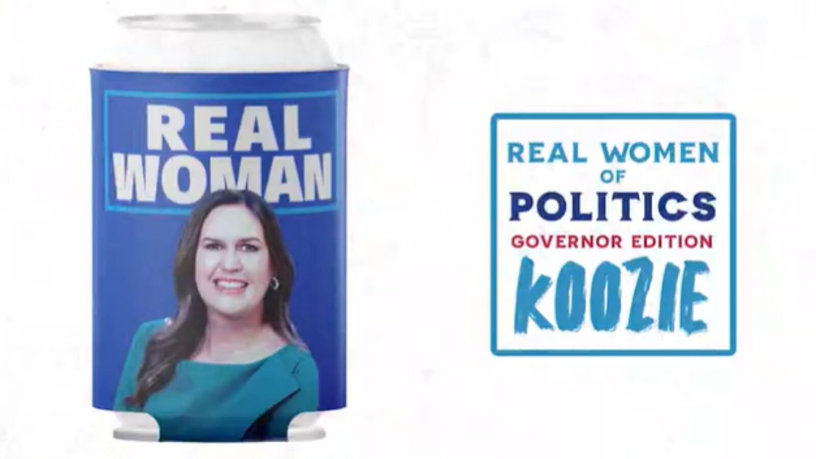 Sarah Huckabee Sanders's Beer Koozies (@SarahHuckabee/Twitter)