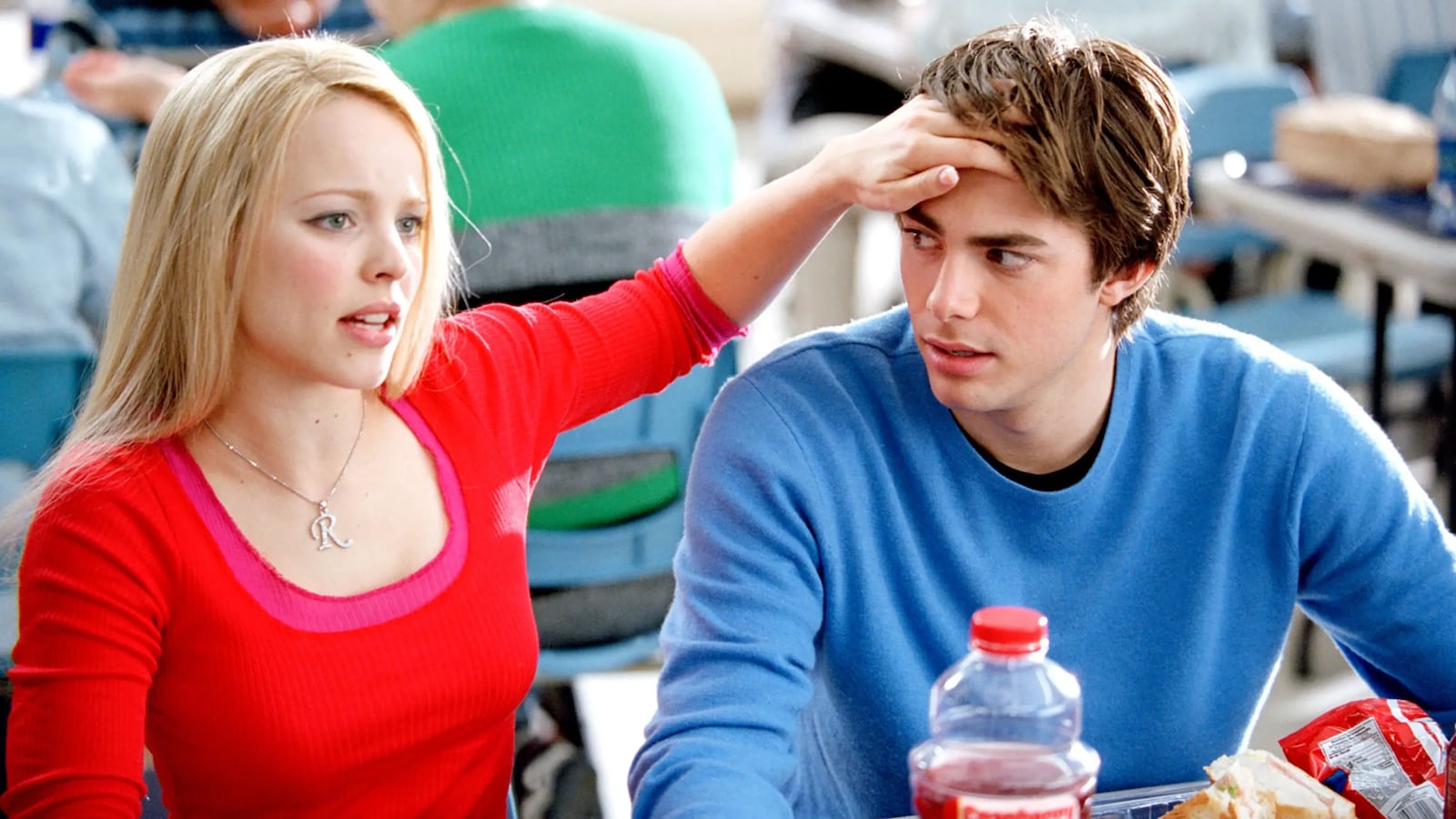 Regina George and Aaron Samuels in Mean Girls