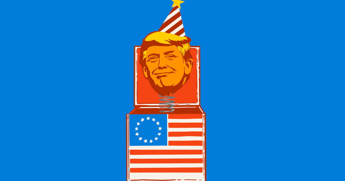 Trump Reveals His Cringetastic Birthday Present for America