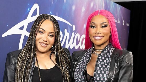 US rap duo Salt-N-Pepa at American Idol finale