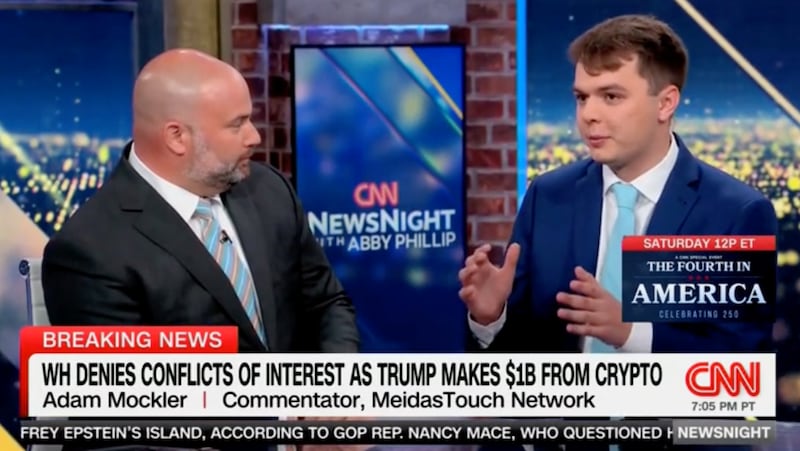 Joe Borelli and Adam Mockler on CNN NewsNight.