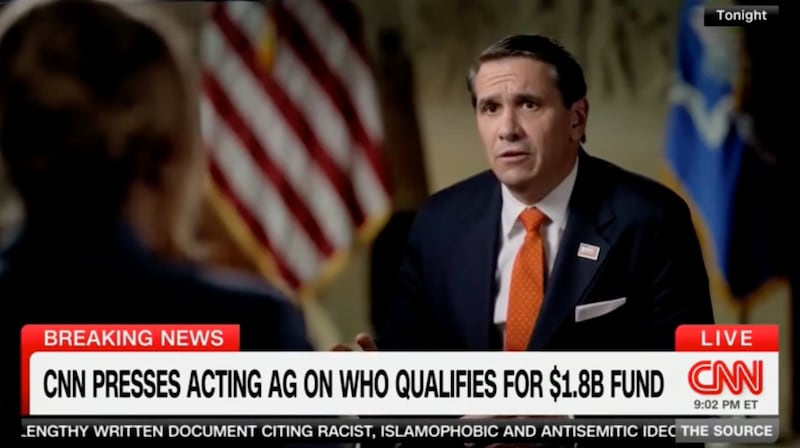 Todd Blanche interviewed on CNN.