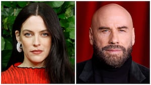 Riley Keough and John Travolta