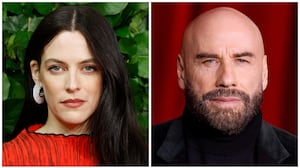 Riley Keough and John Travolta