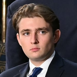 Barron Trump, son of US President Donald Trump, stands before the arrival of President Trump for the State of the Union address in the House Chamber of the US Capitol in Washington, DC, on February 24, 2026.