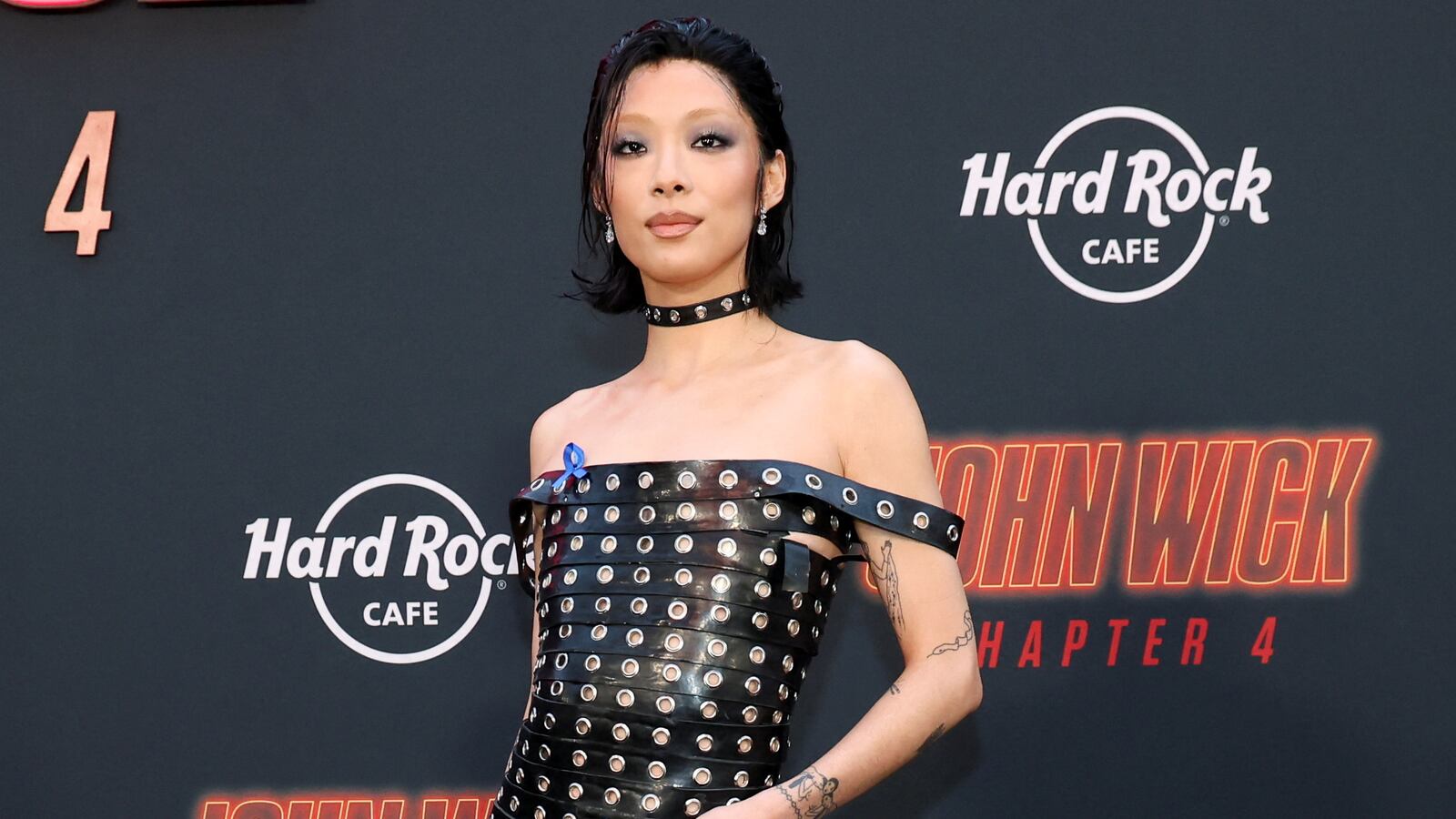 Rina Sawayama at the premiere of "John Wick: Chapter 4"