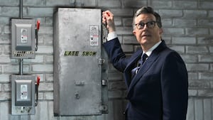 Stephen Colbert on the CBS series The Late Show with Stephen Colbert,