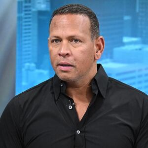 NEW YORK, NEW YORK - NOVEMBER 06: Alex Rodriguez is seen during a segment of "Good Day New York" to promote his new HBO documentary "Alex vs ARod on November 06, 2025 in New York City. (Photo by Michael Simon/Getty Images)