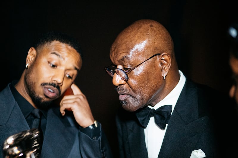 Michael B. Jordan and Delroy Lindo