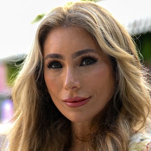 Melissa Rein Lively, 40, poses at a hotel in Palm Beach, Florida, on November 8, 2025.