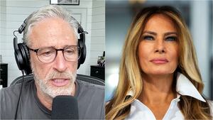 Jon Stewart said his empathy for Melania Trump is “gone.”