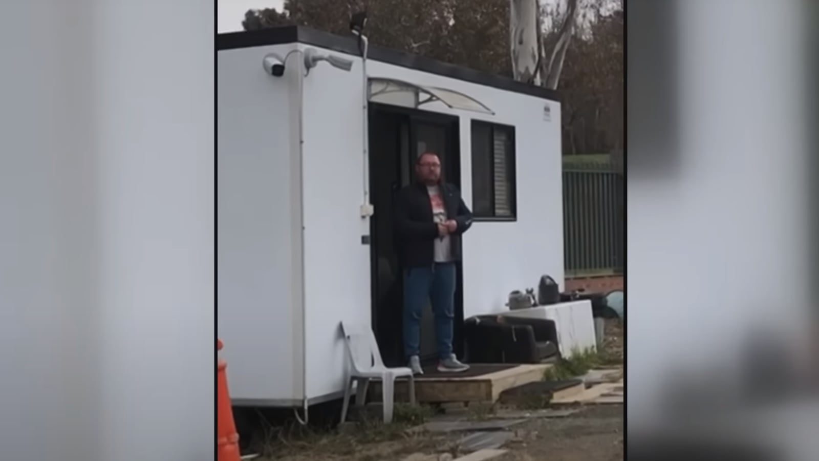 An alleged Russian diplomat squatting in Australia.