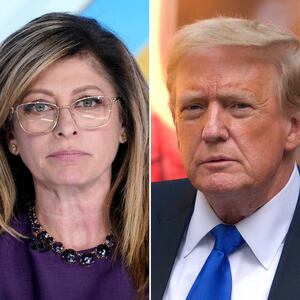 Maria Bartiromo and Donald Trump