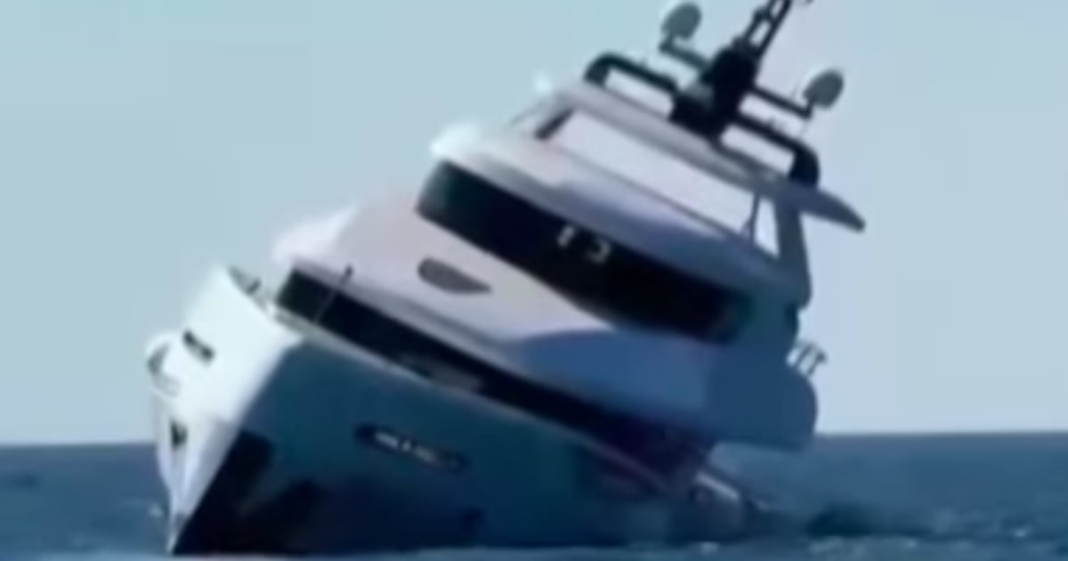 WATCH: Luxury Yacht Capsizes Minutes Into Maiden Voyage