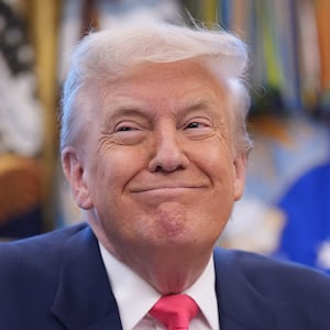 WASHINGTON, DC - AUGUST 14:  U.S. President Donald Trump speaks in the Oval Office on August 14, 2025 in Washington, DC. Trump is expected to issue a proclamation on the 90th anniversary of Social Security and highlight his administration's efforts on the program. (Photo by Andrew Harnik/Getty Images)