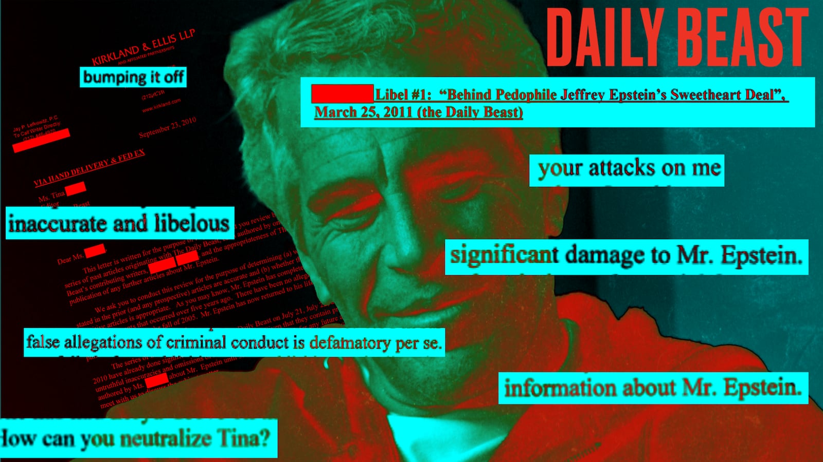 Jeffery Epstein photo illustraton