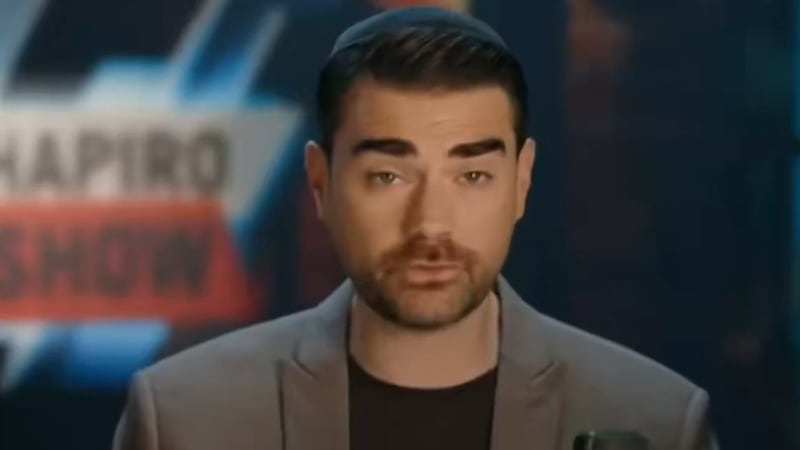 Ben Shapiro speaking about Jimmy Kimmel's cancellation on his show.