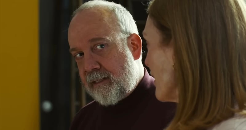 Paul Giamatti and Julianne Moore in The Debut.