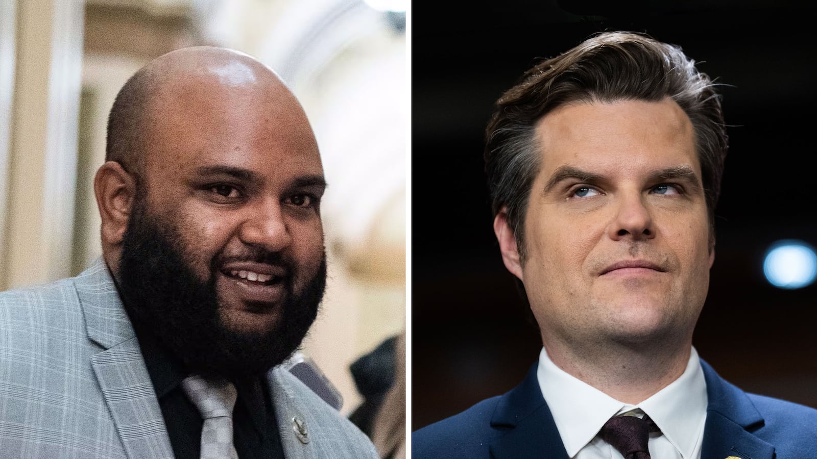 Vish Burra and Matt Gaetz