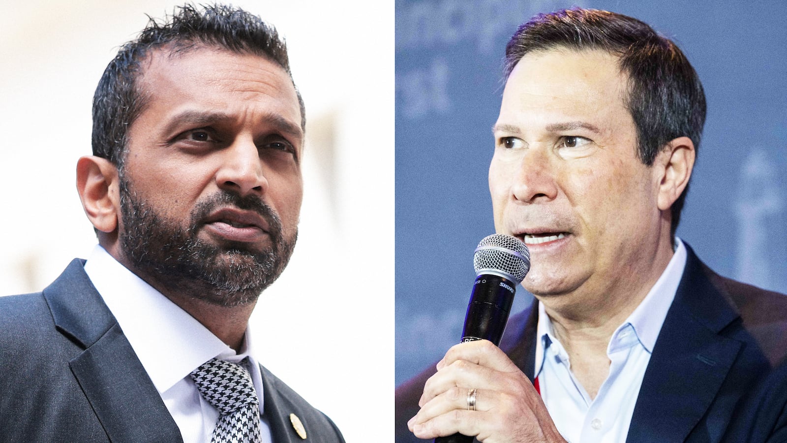 Kash Patel and Frank Figliuzzi, former FBI Assistant Director.