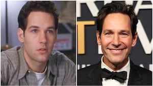 Paul Rudd in Clueless vs. now