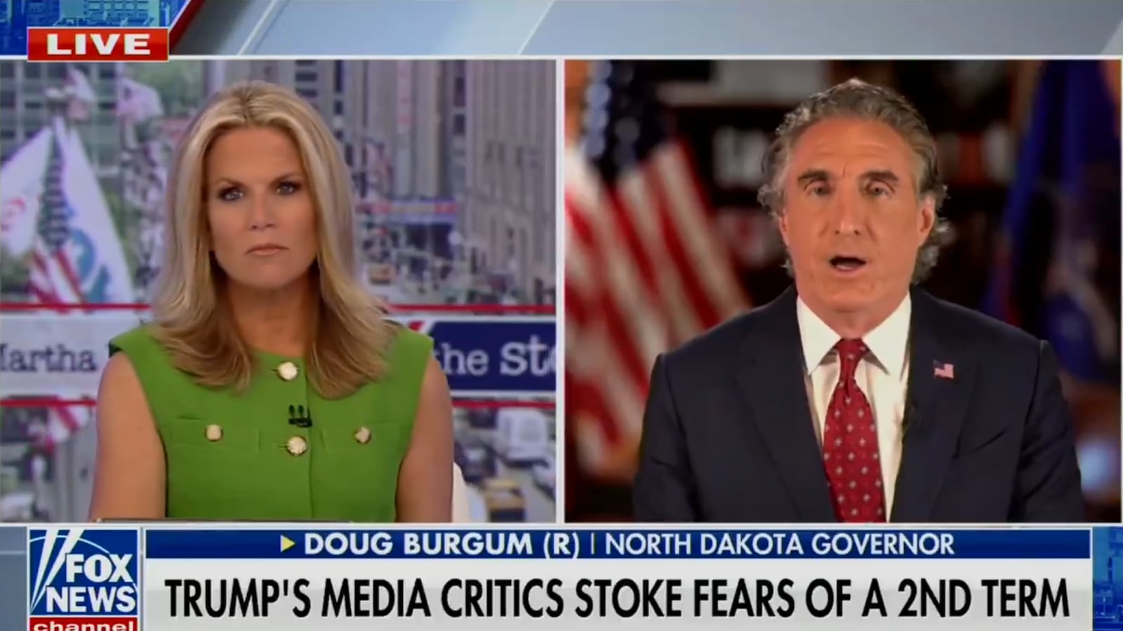 Doug Burgum on Fox.