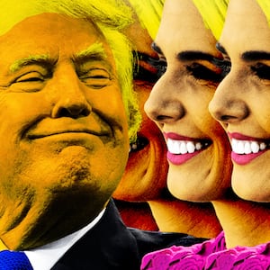 Natalie Harp, Donald Trump