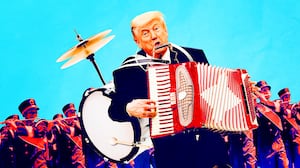 Donald Trump is a one man band.