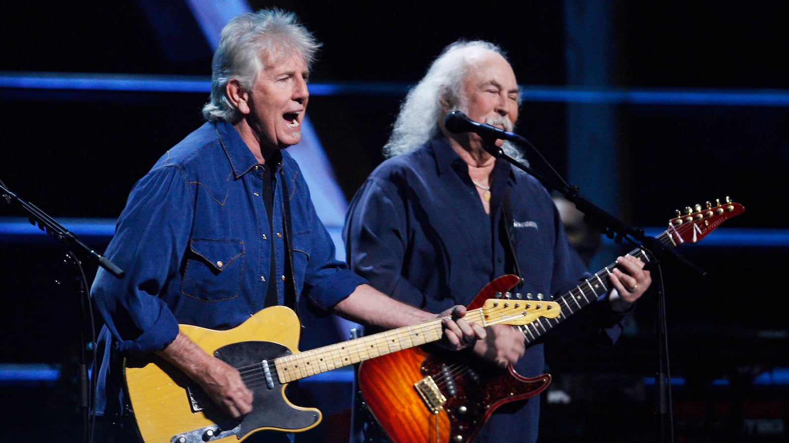 Graham Nash and David Crosby