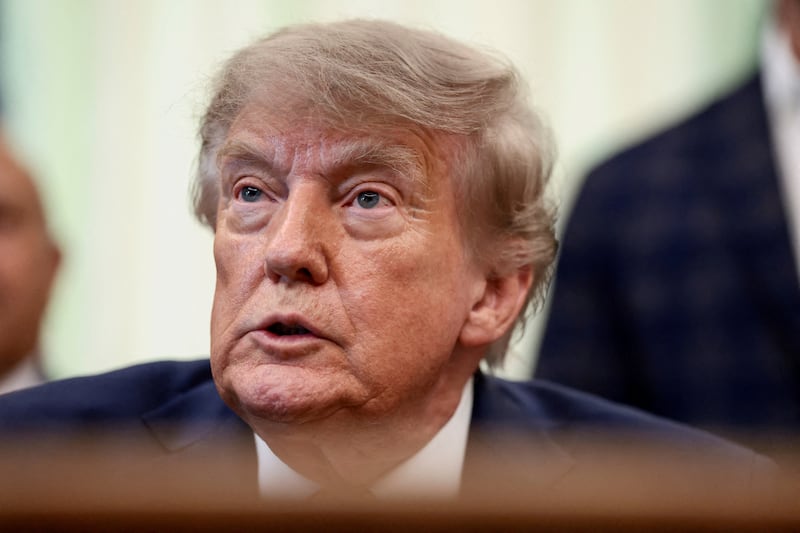 FILE PHOTO: U.S. President Donald Trump speaks during an event to sign executive orders related to beef, in the Oval Office of the White House, in Washington, D.C., U.S., September 4, 2026. REUTERS/Evelyn Hockstein/File Photo