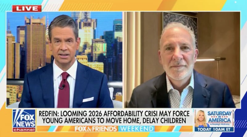 Peter Schiff on Fox and Friends Weekend