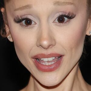 Ariana Grande is seen outside the Paris Opera