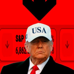 Donald Trump photo illustration