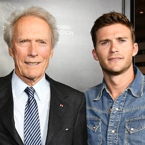 Francesca Fisher-Eastwood, Clint Eastwood and Scott Eastwood