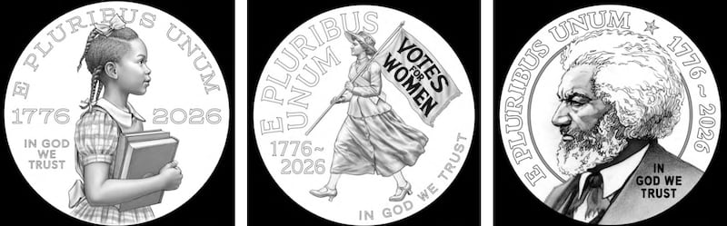 The old coin designs from the Citizens Coinage Advisory Committee.