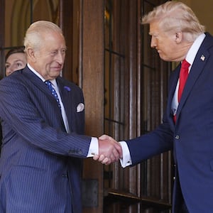 Donald Trump bids farewell to King Charles III