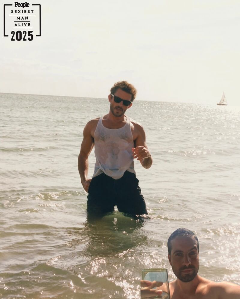 Jonathan Bailey and Kevin Fallon