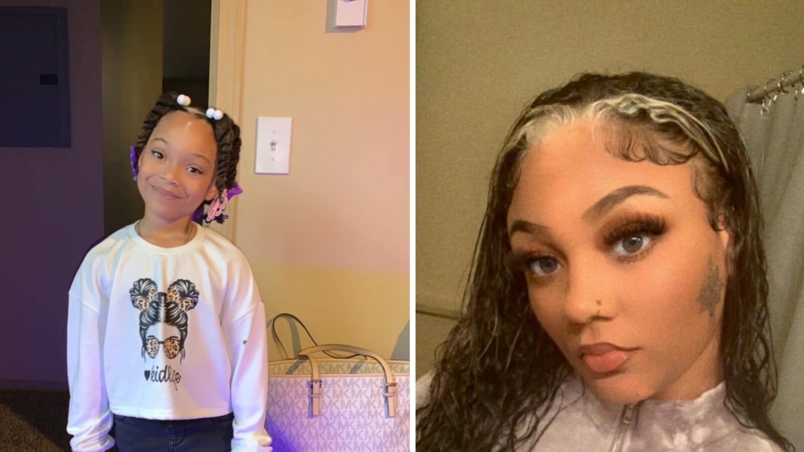 Layla Stewart (left) and Meshay Melendez (right).