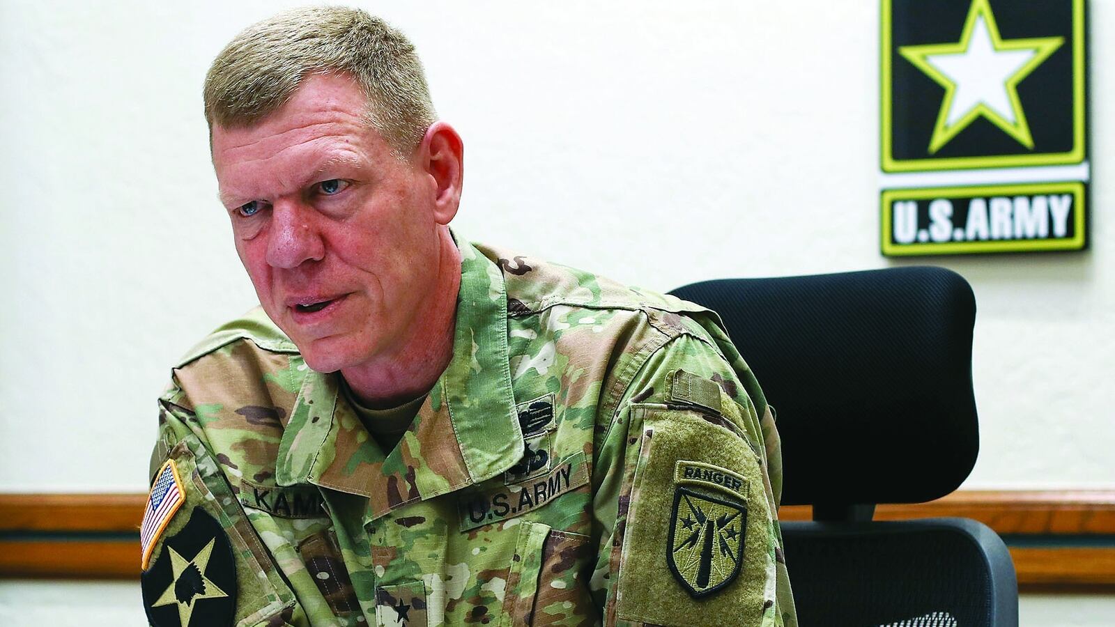 Maj. Gen. Kenneth Kamper.