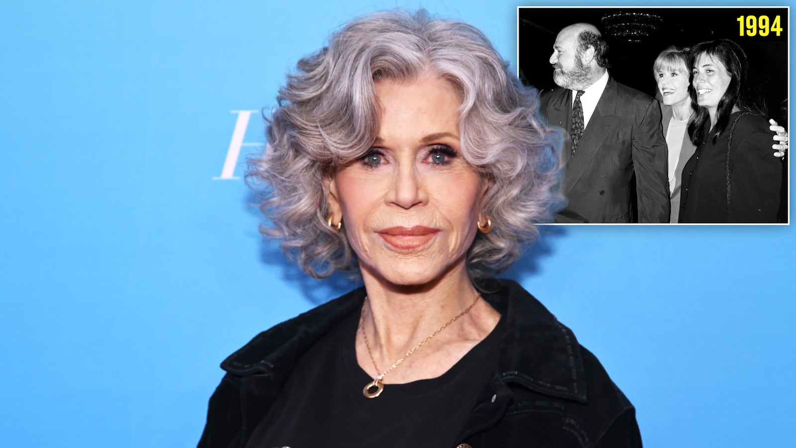 Jane Fonda, Rob Reiner, Michele Reiner