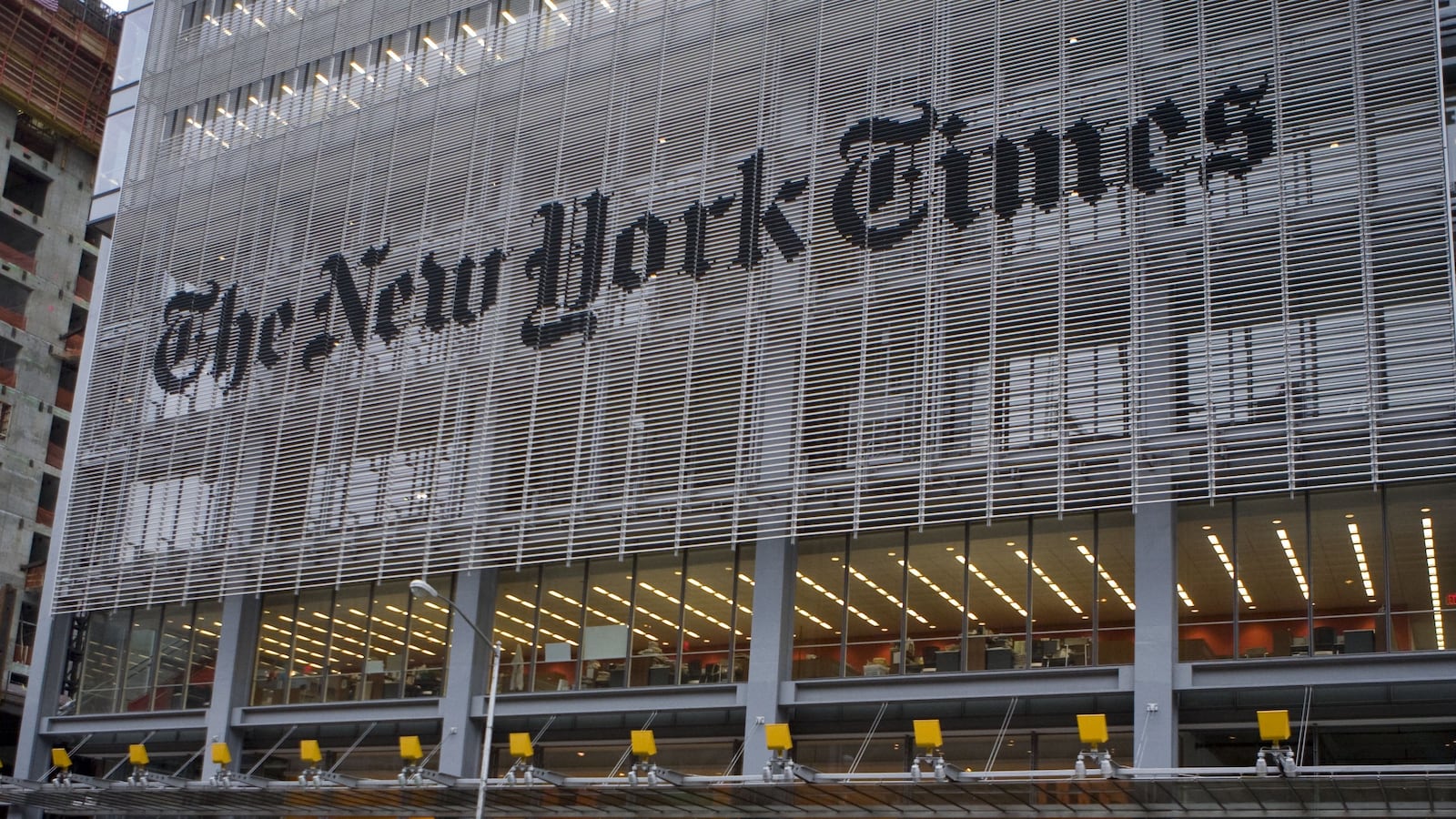 New York Times offices.