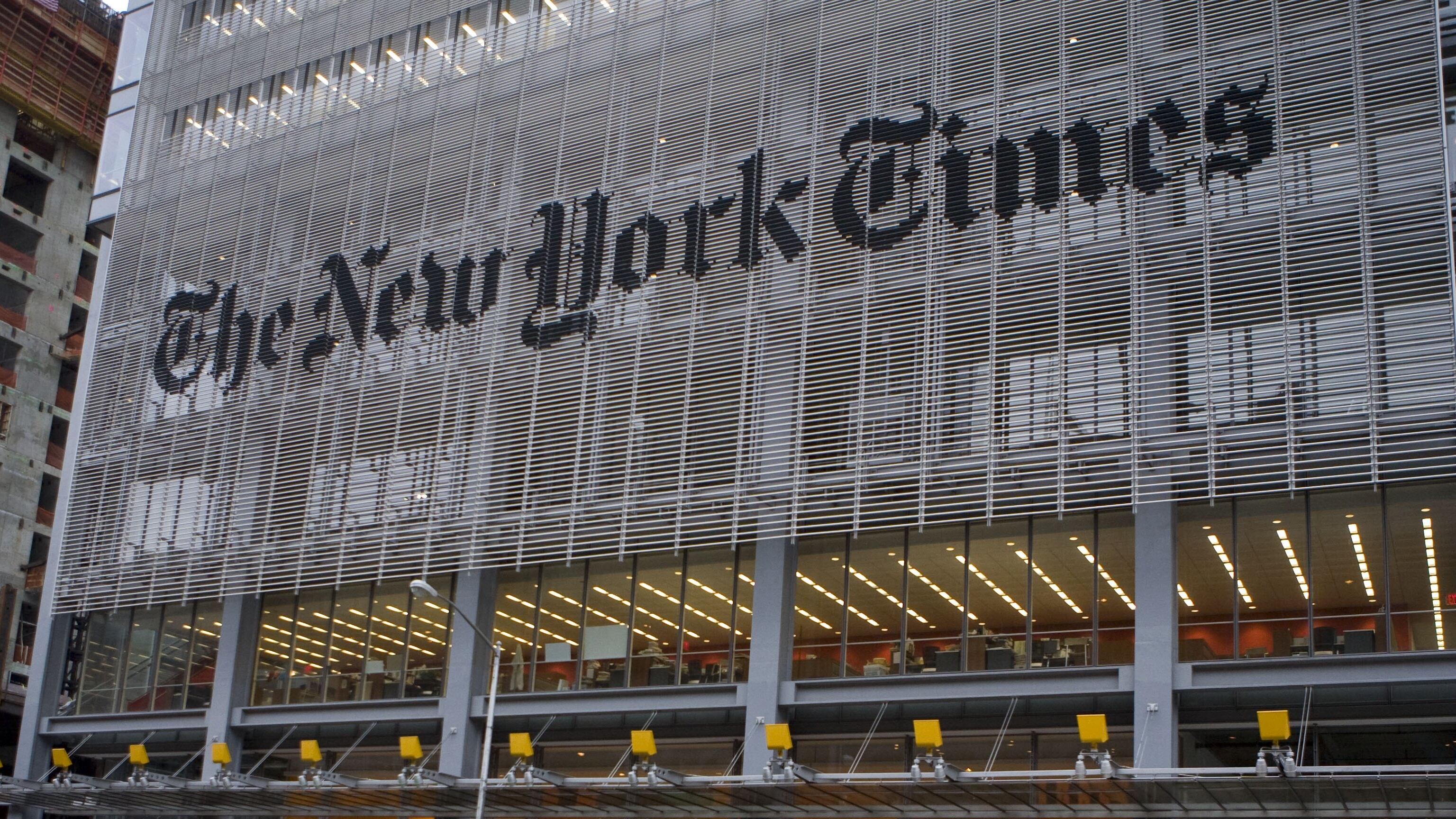 New York Times offices.