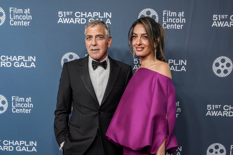 George and Amal Clooney
