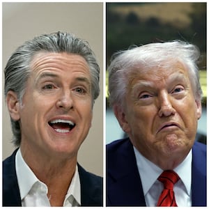 Newsom, Trump