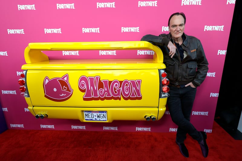 Quentin Tarantino attends Fortnite Now Playing, celebrating "The Lost Chapter" on November 19, 2025 at the Vista Theater in Hollywood, California.