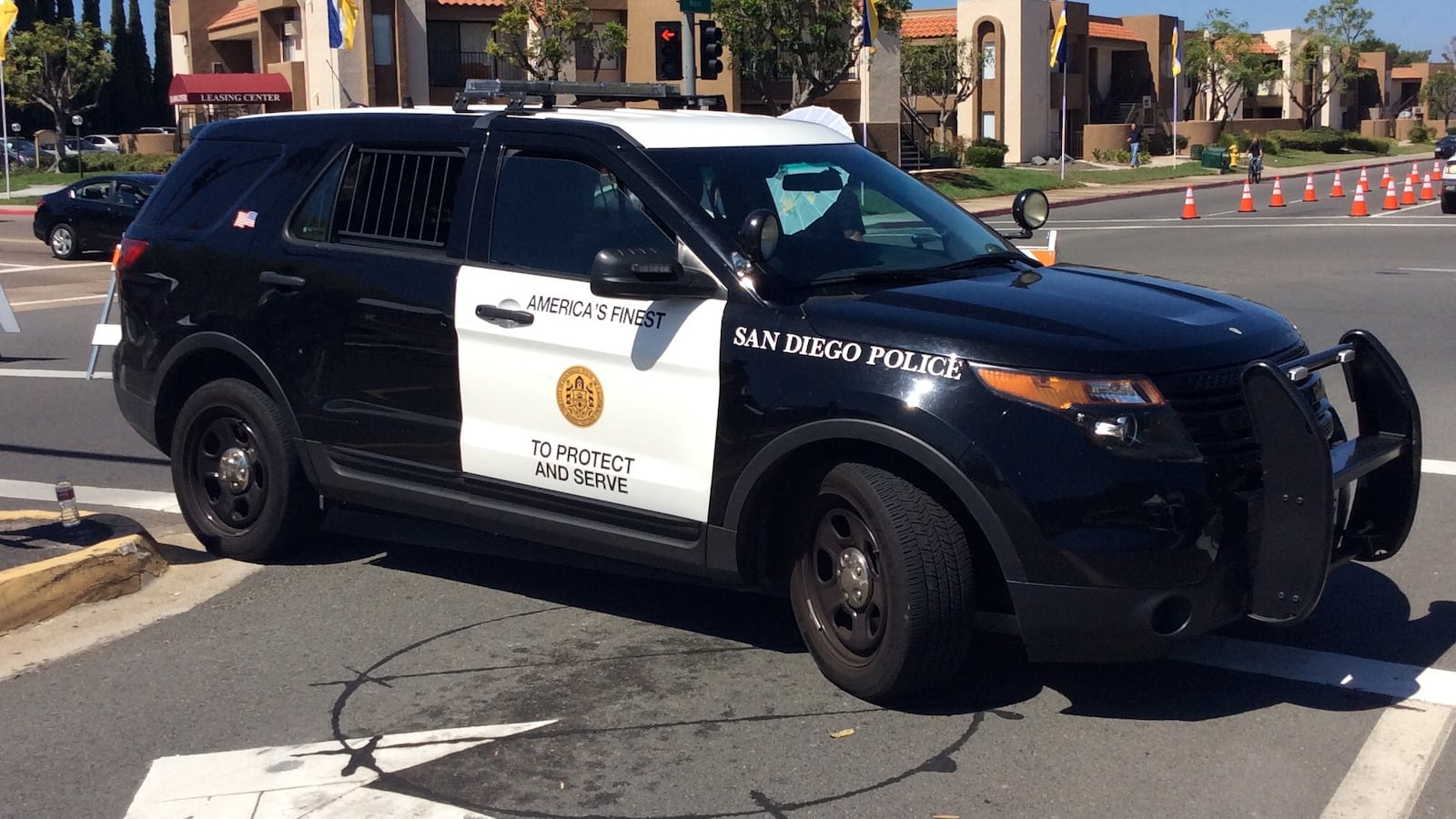 Ford Police Interceptor Utility vehicle of San Diego Police Department
