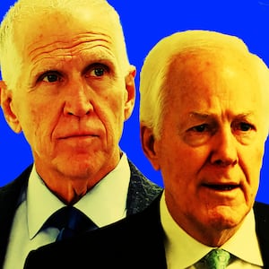 John Cornyn, Thom Thillis, Donald Trump