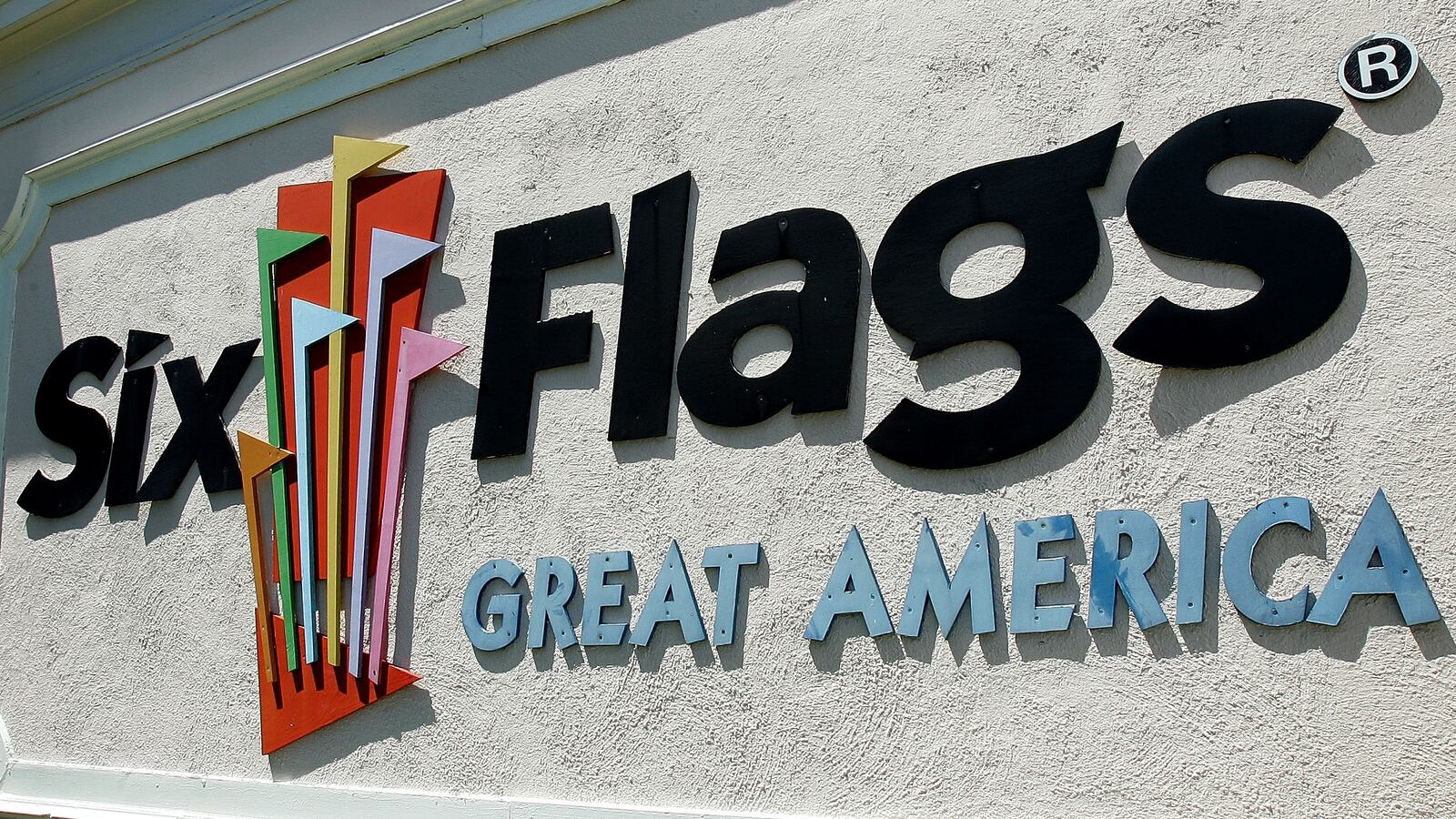 Six Flags Great America.