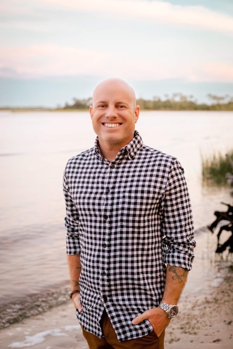 Retired Navy Lt. Travis Akers