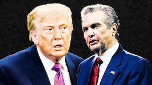 Donald Trump and Rick Jackson.
